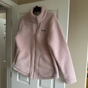 Pink Columbia fleece jacket